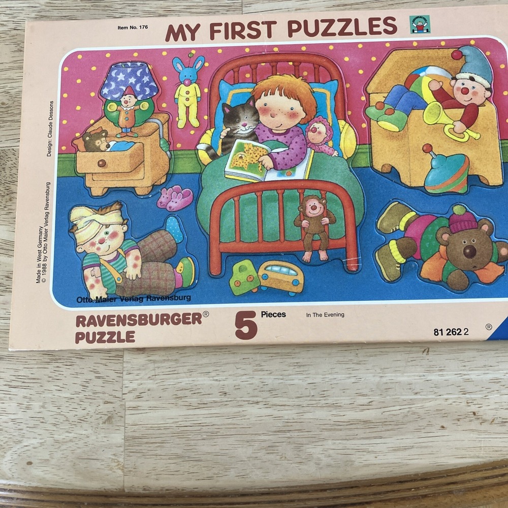 1988 Ravensburger My First Puzzles No. 176  West Germany In The Evening